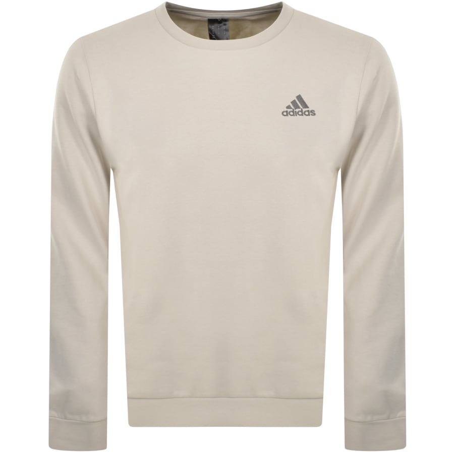 Adidas beige sweatshirt sales